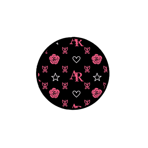 abbyrose Initials Adhesive Rose Grip