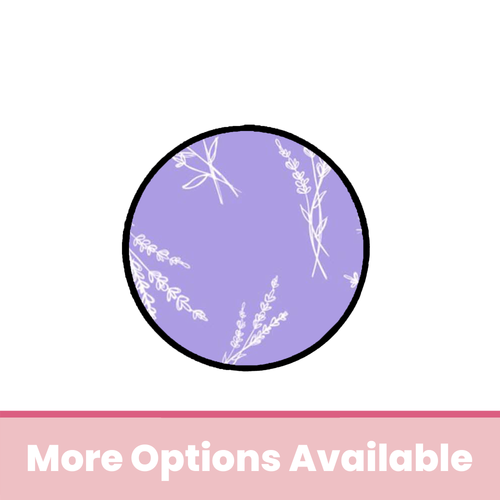 Lavender Ferns Adhesive Rose Grip