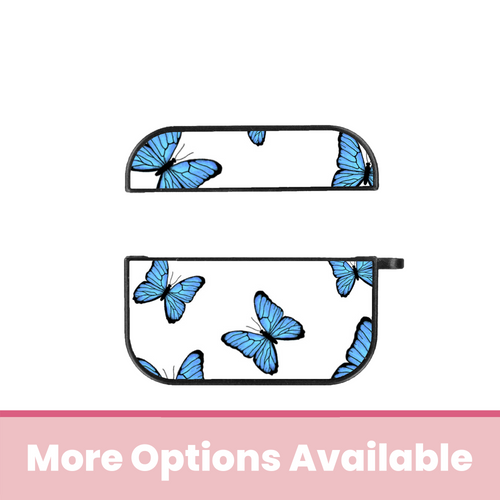 Blue Butterflies AirPod Case