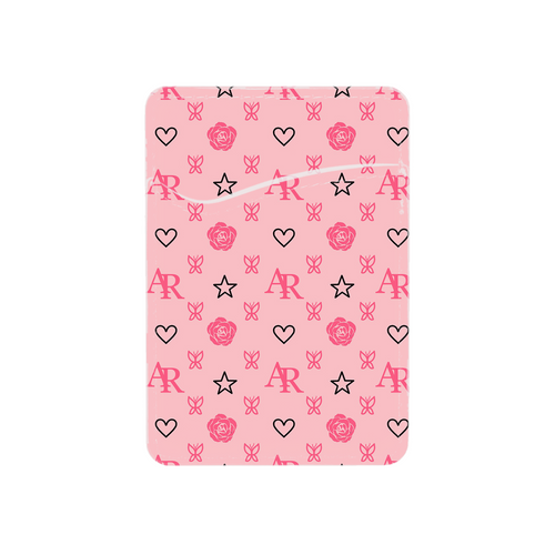 abbyrose Initials Adhesive Rose Pocket