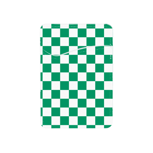 Checkered Adhesive Rose Pocket