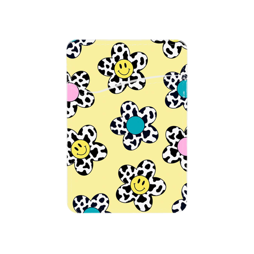 Cow Smilies Adhesive Rose Pocket