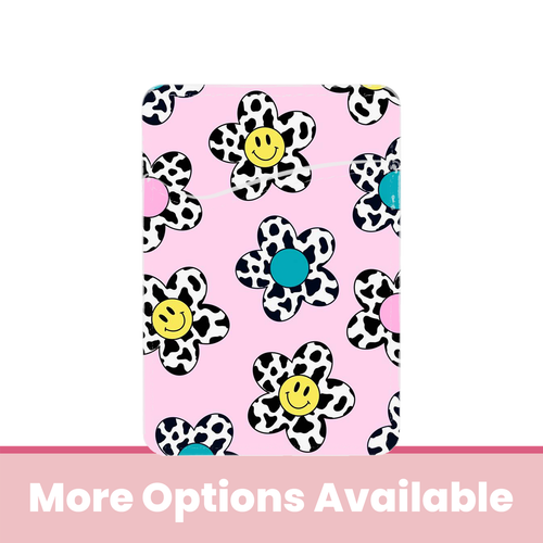 Cow Smilies Adhesive Rose Pocket