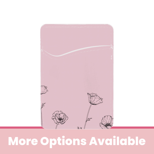Dainty Flowers Adhesive Rose Pocket