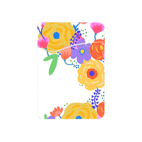 Flower Bouquet Adhesive Rose Pocket
