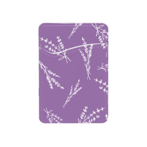 Lavender Ferns Adhesive Rose Pocket