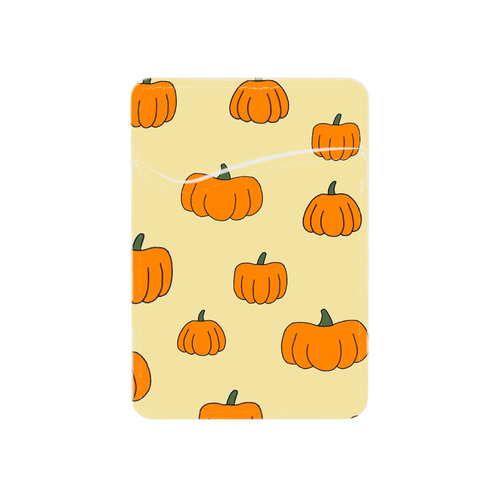 Pumpkin Adhesive Rose Pocket