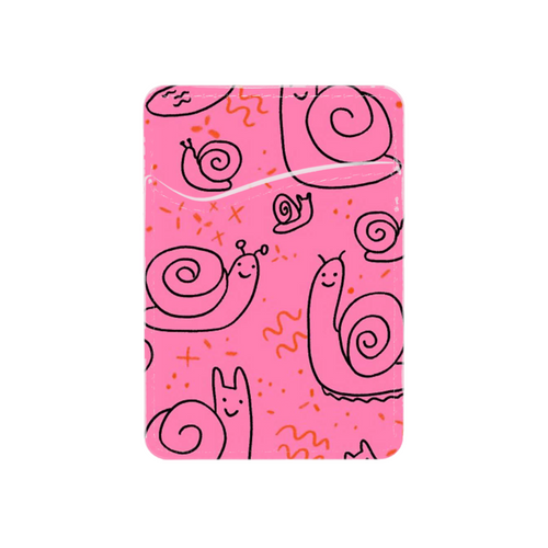 Snail Party Adhesive Rose Pocket