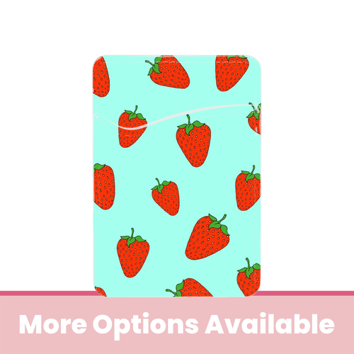 Strawberry Fields Adhesive Rose Pocket