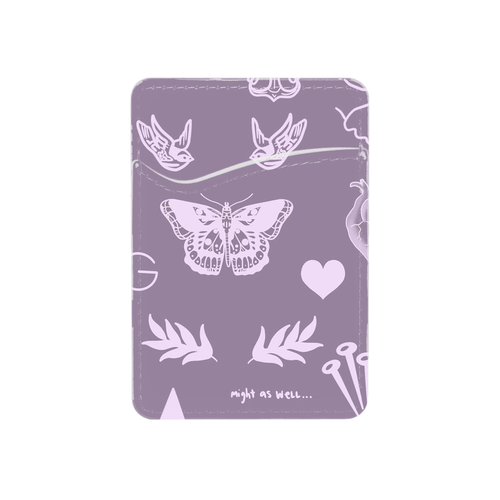 Tiny Tats Adhesive Rose Pocket