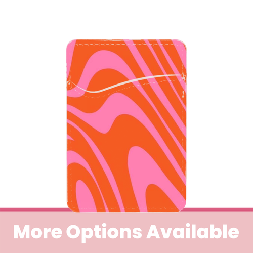 Twisted Zebra Adhesive Rose Pocket