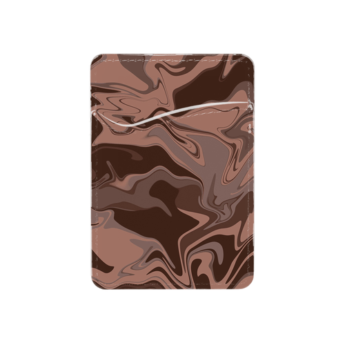 Water Marble Adhesive Rose Pocket