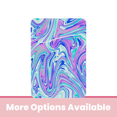 Water Marble Adhesive Rose Pocket