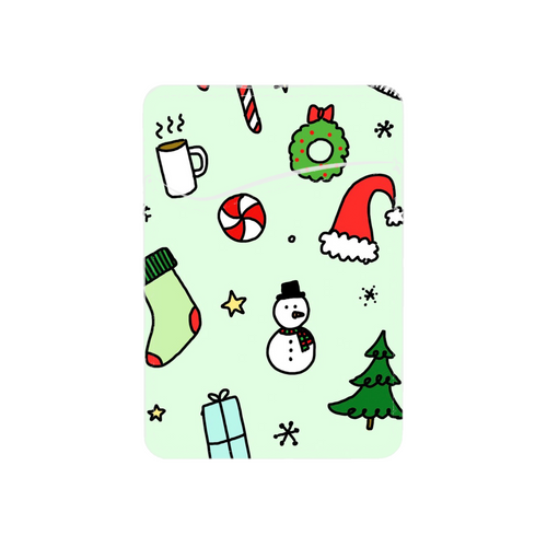 Winter Wonderland Adhesive Rose Pocket