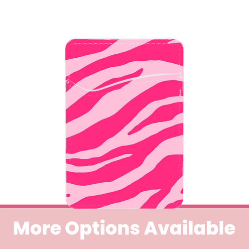 Zebra Adhesive Rose Pocket