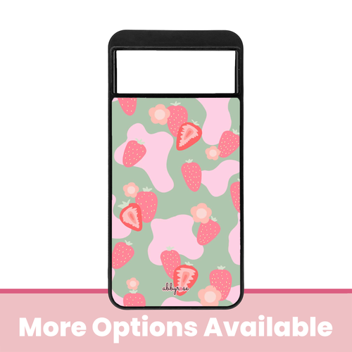 Berries 'n Cream Pixel Phone Case