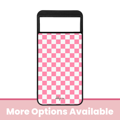 Checkered Pixel Phone Case