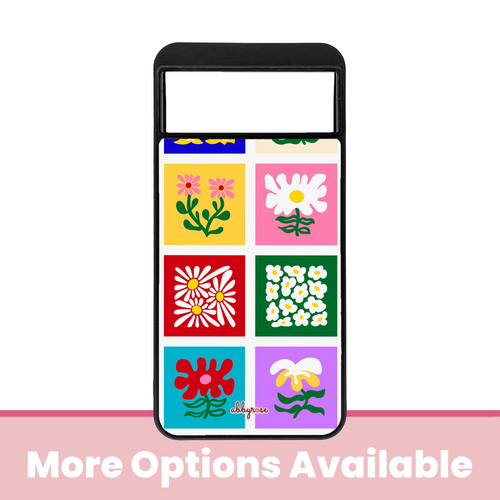 Flower Frames Pixel Phone Case