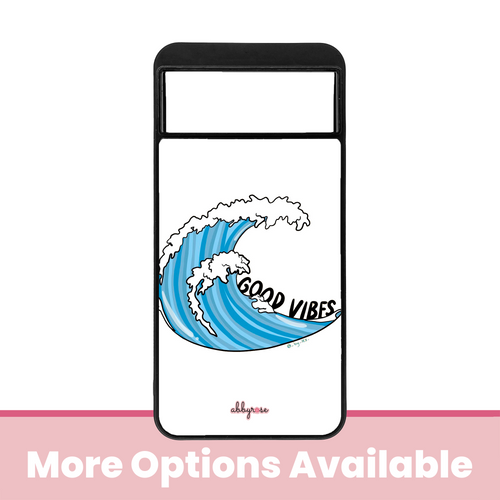 Good Vibes Wave Pixel Phone Case