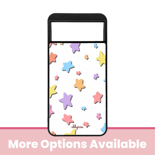 Marshmallow Stars Pixel Phone Case