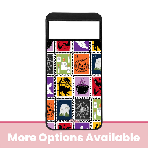 Spooky Stamps Pixel Phone Case