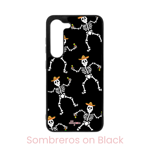 Dancing Skeletons Galaxy Phone Case