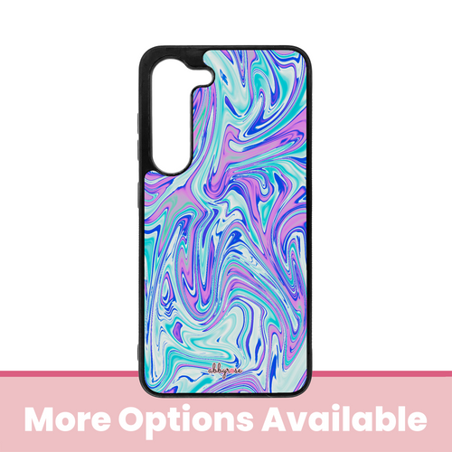 Water Marble Galaxy Phone Case