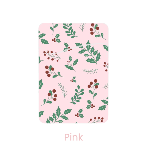 Holiday Berries Adhesive Rose Pocket