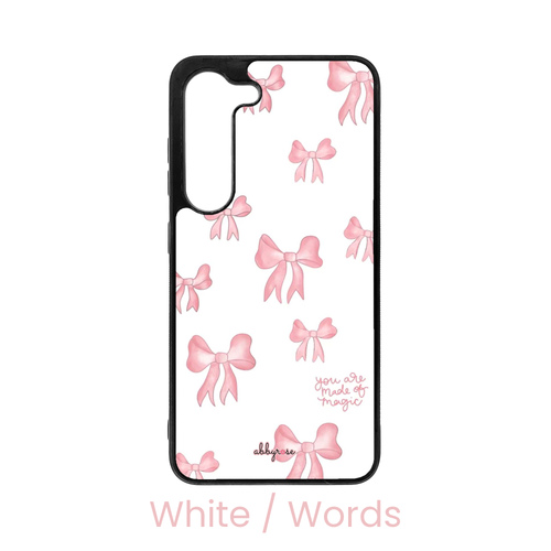 Pink Bows Galaxy Phone Case