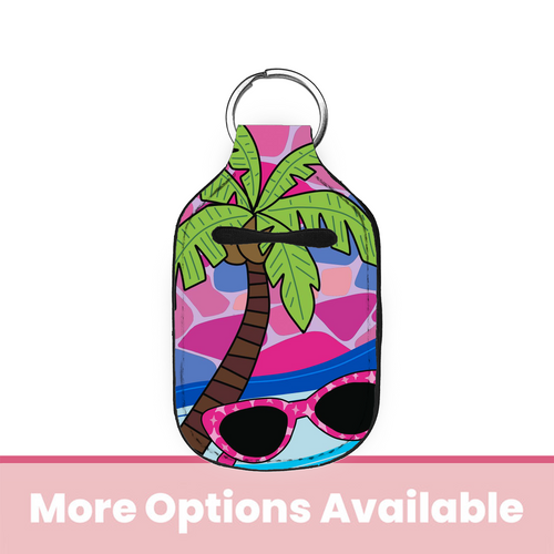 Beach Babe Hand Sanitizer Holder