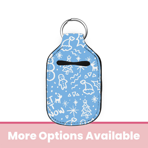 Let it Snow! Hand Sanitizer Holder