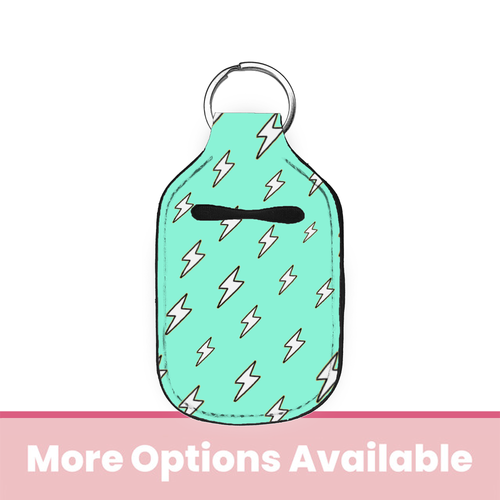 Lightning Bolts Hand Sanitizer Holder