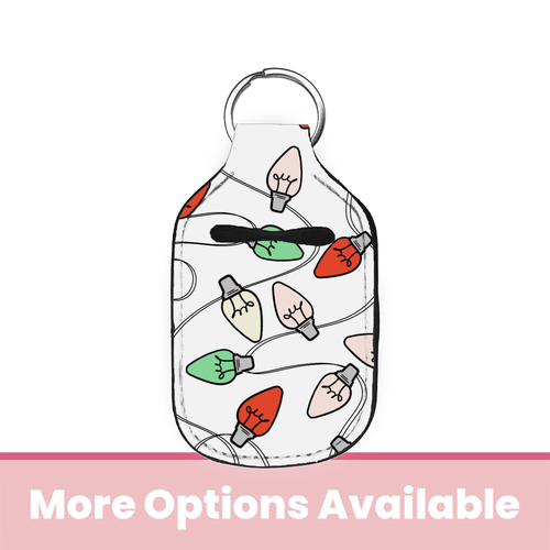 Winter Lights Hand Sanitizer Holder