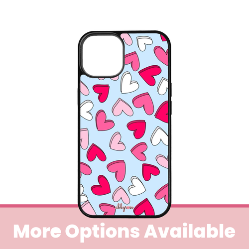 Heart Blocks iPhone Case