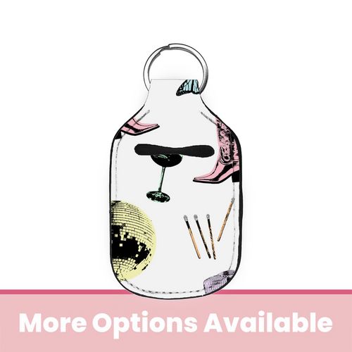 Western Chrome Hand Sanitizer Holder