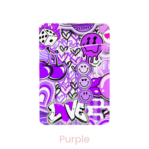 Graffiti Adhesive Rose Pocket