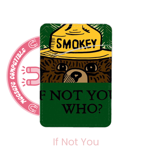 Smokey the Bear MagSafe Rose Pocket