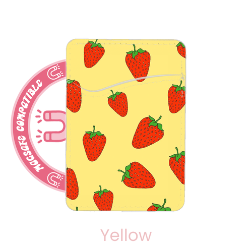 Strawberry Fields MagSafe Rose Pocket