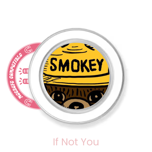 Smokey the Bear MagSafe Rose Grip
