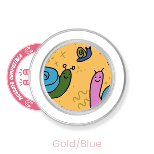 Snail Party MagSafe Rose Grip
