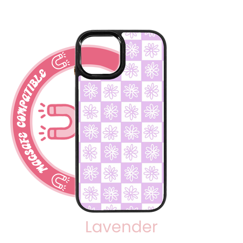 Flower Check MagSafe iPhone Case