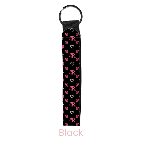 abbyrose Initials Wristlet Key Chain