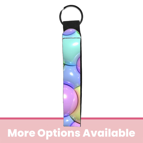 Bubble Bath Wristlet Key Chain