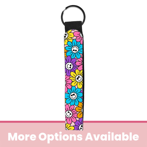 Flower Shop Wristlet Key Chain