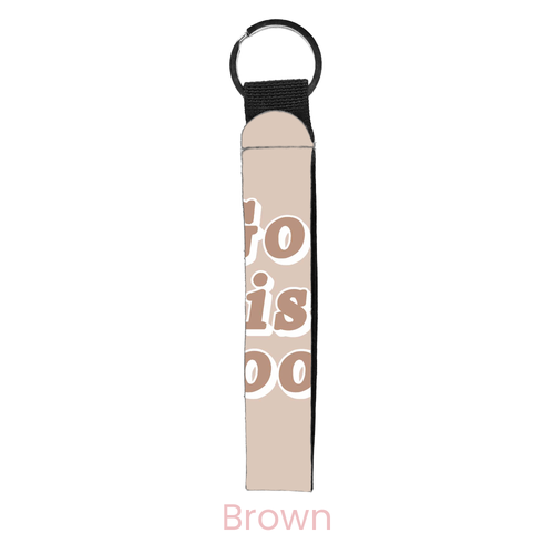God is Good Wristlet Key Chain
