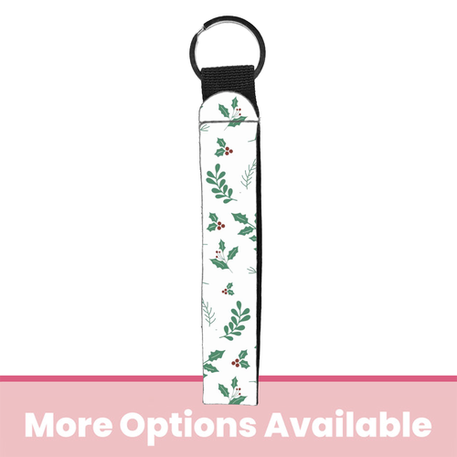 Holiday Berries Wristlet Key Chain