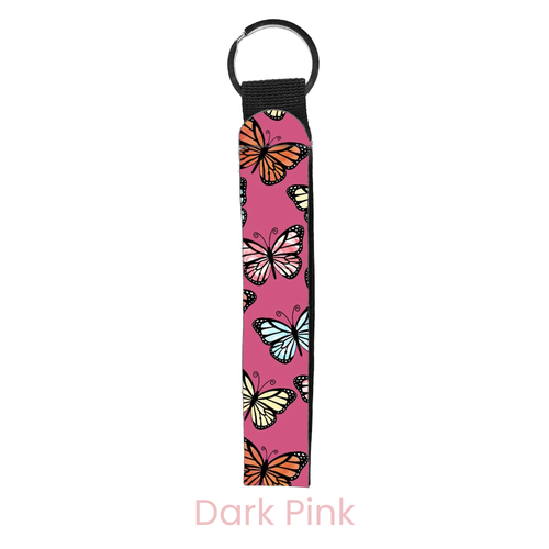 Monarch Madness Wristlet Key Chain