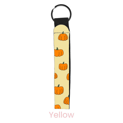Pumpkin Wristlet Key Chain