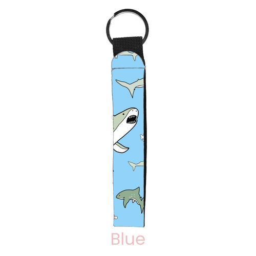Sharks & Minnows Wristlet Key Chain