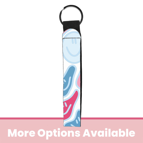Smile Warp Wristlet Key Chain